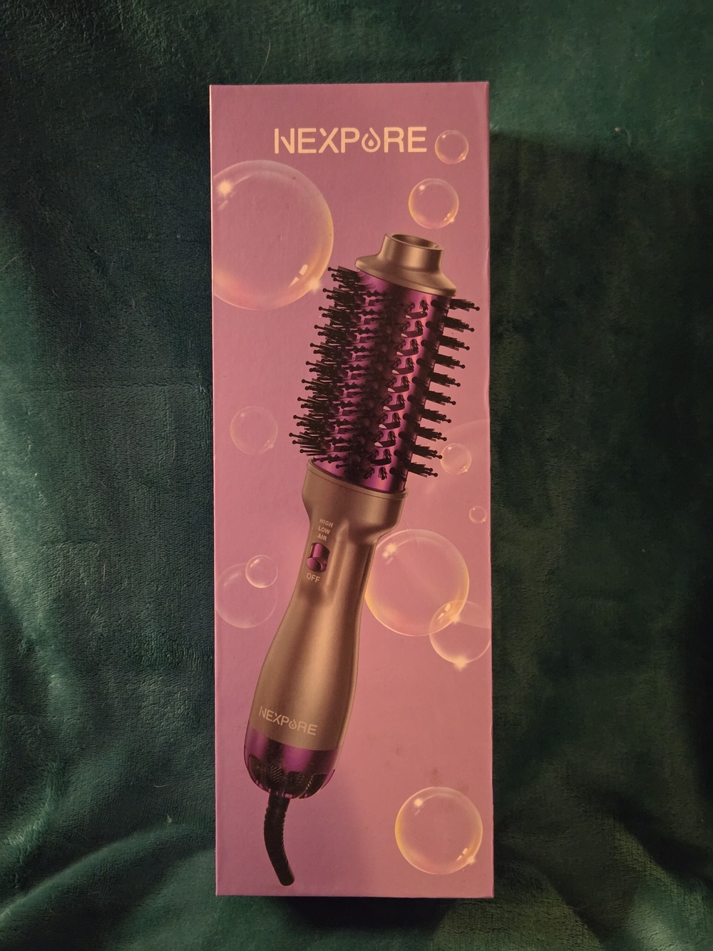 Nexpure Hot Air Styling Brush - Volumizing Hair Styler